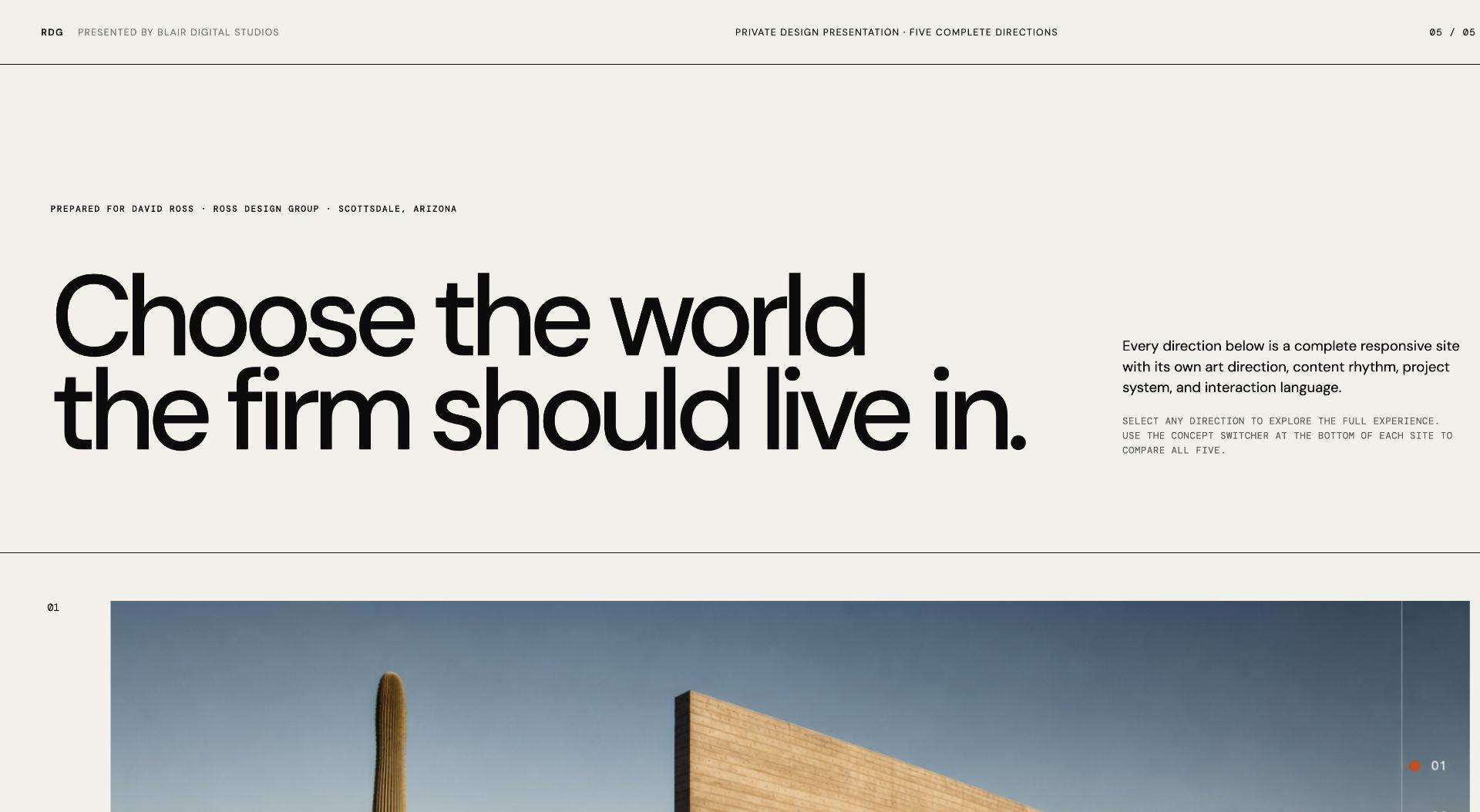 Ross Design Group preview